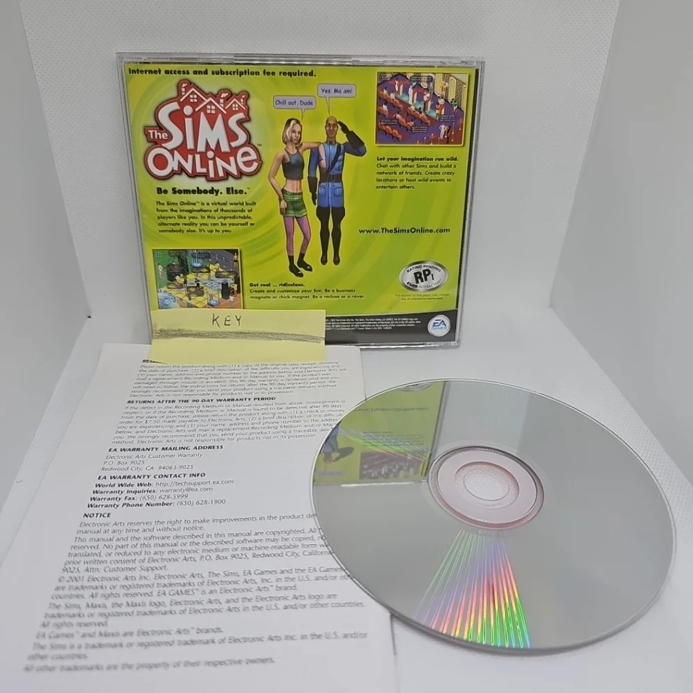 The Sims Hot Date Expansion Pack (Windows 95/98, 2001) Complete with Box
